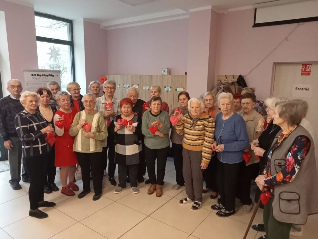 seniorzy z wizytą w Dziennym Domu Opieki Społecznej "Turkus"