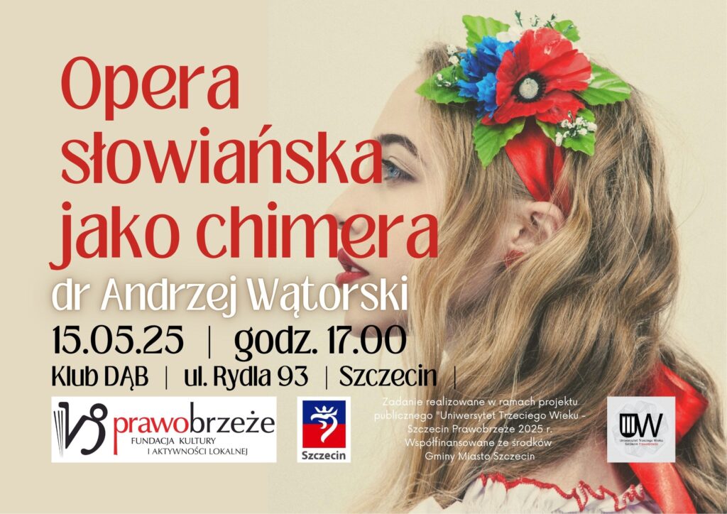 zdjęcie przedstawia młodą Słowiankę w kwiecistym wianku na głowie