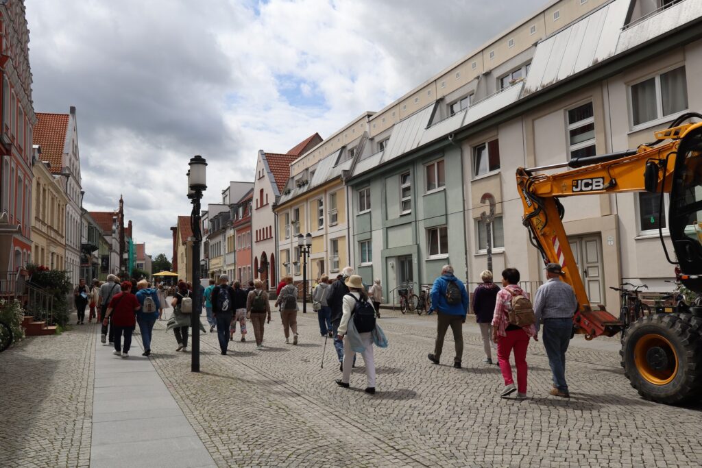 zdjęcie przedstawia uczestników wycieczki do Greifswaldu i Stralsundu