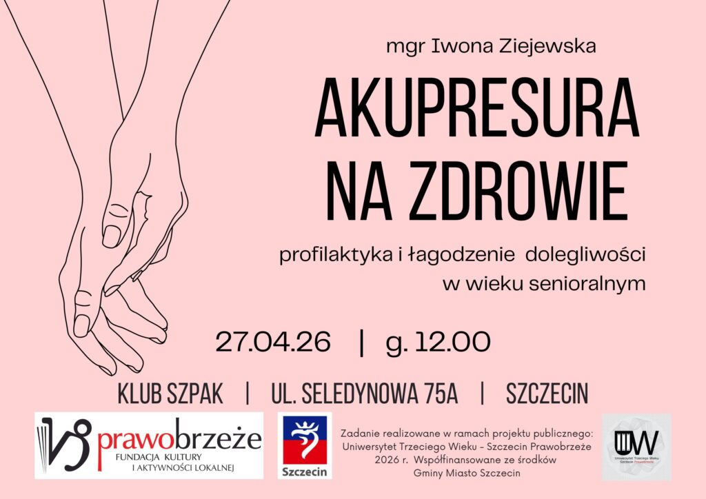 plakat przedstawia dwie splecione dłonie